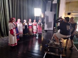 Участие в киносъемках фильма "Гнев"