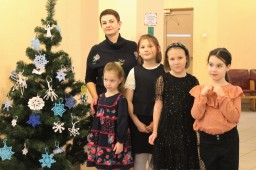 Вязаные снежинки