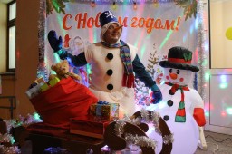 "Лепим снеговика"