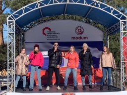 "Фейерверк Юниор" на открытии "Национального триатлона - 2023"